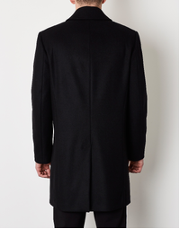 Bikkembergs Double Breasted Peacoat Black