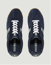 Men's Enea Lace Up Low Top Sneakers in Navy Size 41