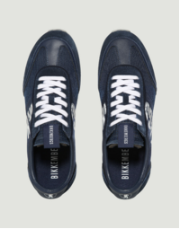 Men's Jonas Lace Up Low Top Sneakers, Navy 41