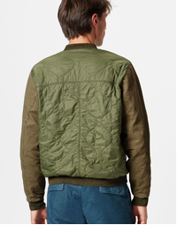 MASSIMO ALBA | Hassel Bomber Jacket | Green
