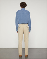 Aspesi Low Piatto Cotton Gabardine Chino Pants Beige 50