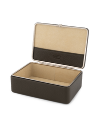 F.HAMMANN | Leather Watch Box Chervo Calf | Olive