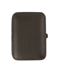 F.HAMMANN | Leather Cufflink Box Small | Olive