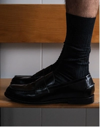 Albany Socks Black Size 39-44