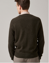 Dr Watkins Button Cardigan Khaki Small
