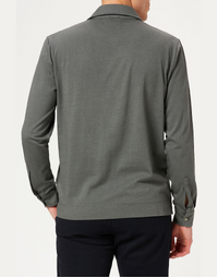 Ischia Cotton Cashmere Polo J0084 Graphite (XL)