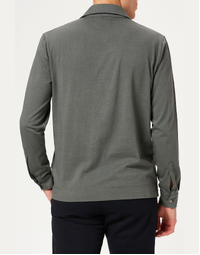 Ischia Cotton Cashmere Polo J0084 Graphite (XL)