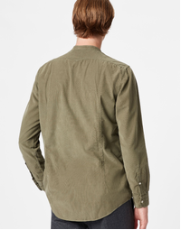 Noto2 Pinwale Corduroy Shirt T4265 Military (L)