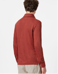 Raya Long Sleeve Polo Shirt J0042 Paprika (M)