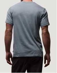 Short Sleeve Crew Neck Bluestone Pigment (1)