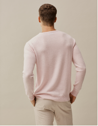 Ernest Classic Crew in Blossom Pink Small