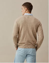 Ernest Classic Crew in Oat X Large