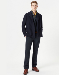 Baglietto Wool Jacket T1108 F501 Blue (52)