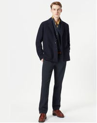 Baglietto Wool Jacket T1108 F501 Blue (52)
