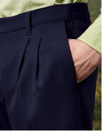 Strallo2 Wool Trousers T2097 U570 Dark Blue (48)