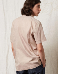 Malibu T4470 Half Sleeves Cotton Shirt R314 Powder (S)