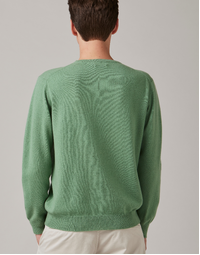Ernest Classic Crew in Mint Small