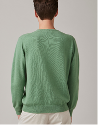 Ernest Classic Crew in Mint Small