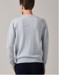 Ernest Classic Crew in Blue Mist Small