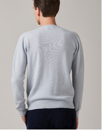 Ernest Classic Crew in Blue Mist Large