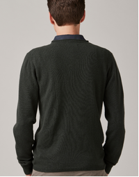 Wachusett2 V Neck in Pine Large