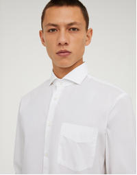 SEM II Stretch Poplin Shirt White (39)
