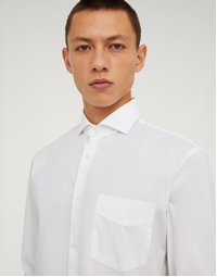 SEM II Stretch Poplin Shirt White (39)