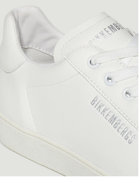 Men's Recoba Lace Up Sneakers in Off White Size 40
