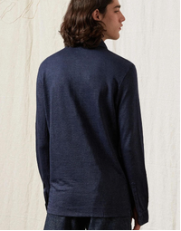 Raya Long Sleeve Polo Shirt J0042 Blue (S)