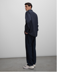 Comma Lightweight Cotton Poplin Shirt Navy (39)