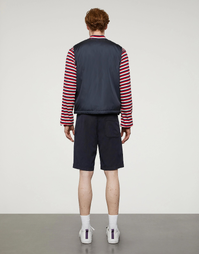 Bowl Chino Shorts in Lyocell Navy (50)