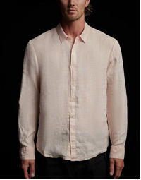 Classic Linen Shirt Nougat Pigment 1