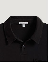 Sueded Jersey Rugby Shirt Black 1