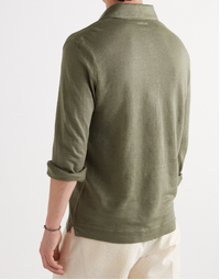Raya Long Sleeve Polo Shirt J0042 Green Desert (M)