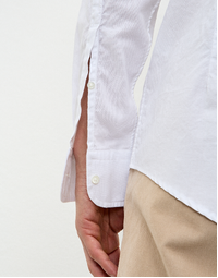 Genova Classic Cotton Shirt T4315 Bianco (S)