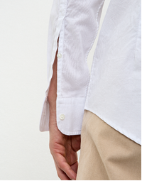 Genova Classic Cotton Shirt T4315 Bianco (S)