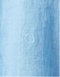 MASSIMO ALBA | Canary Linen Shirt | Sky