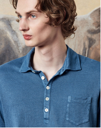 Wembley Short Sleeve Polo Shirt J0042 Cerulean (M)