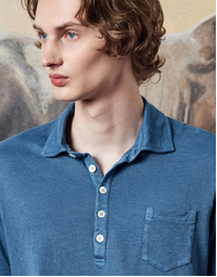 Wembley Short Sleeve Polo Shirt J0042 Cerulean (M)