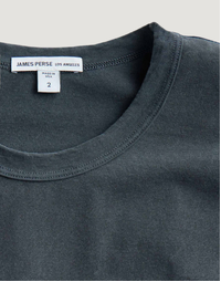 Short Sleeve Crew Neck Blue Noir Pigment (1)
