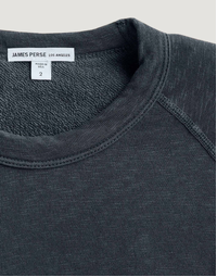 Vintage French Terry Sweatshirt Blue Noir Pigment (0)
