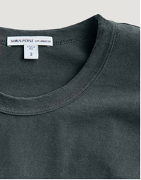 Short Sleeve Crew Neck Asphalt Pigment (0)
