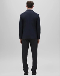 Isaac Wool Flannel Blazer Navy (M)
