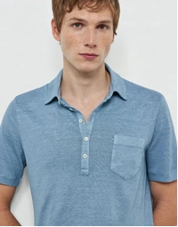 Filicudi Short Sleeve Polo Shirt J0171 Avio (XS)
