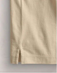 Long Sleeve Clean Finish Jersey Shirt Light Khaki (0)