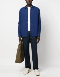 Ridotta II Cotton Shirt Bluette (S)