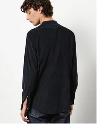 Noto2 Pinwale Corduroy Shirt T4265 Dark Blue (S)