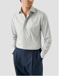 Motif Signature Twill Shirt Mid Blue (39)