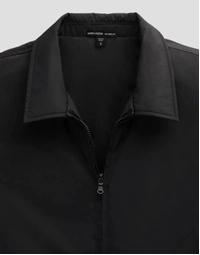 Recycled Twill Bomber Jacket Black (1)