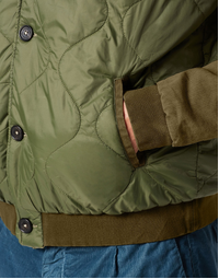 MASSIMO ALBA | Hassel Bomber Jacket | Green
